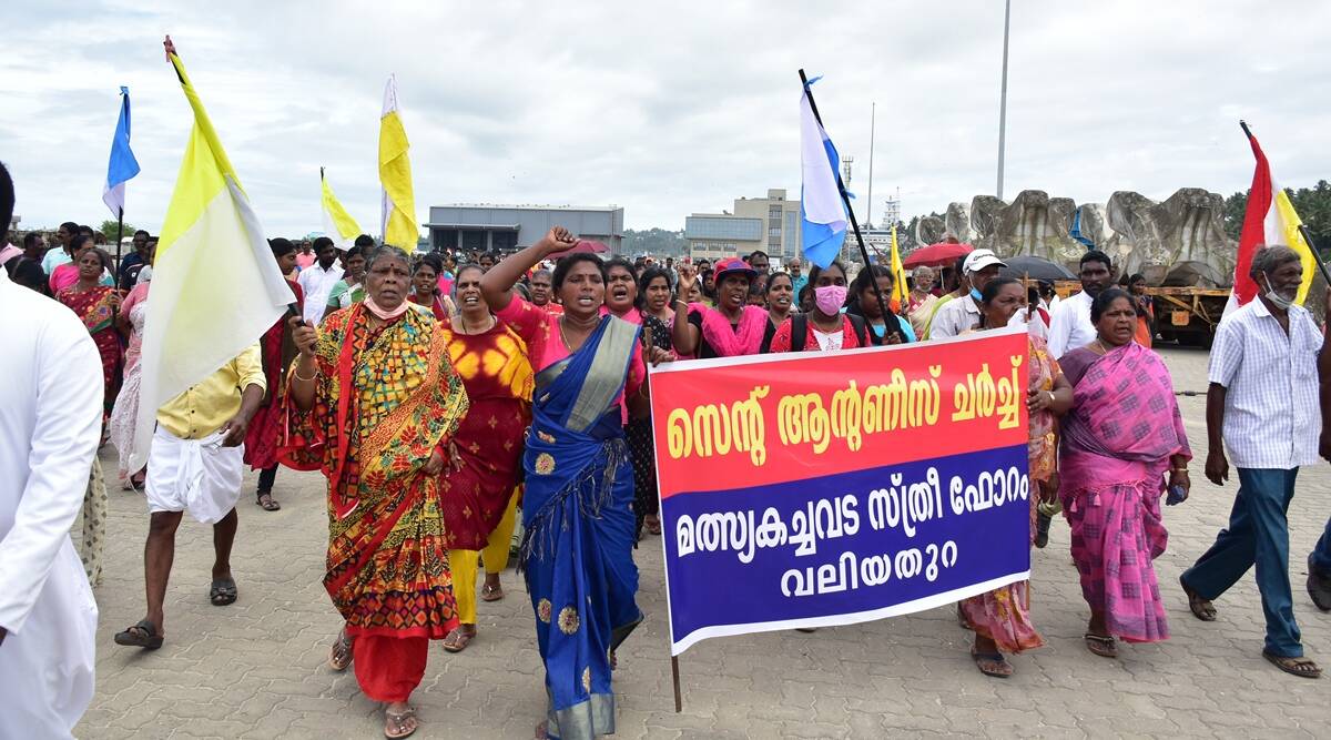 Vizhinjam port protests in Kerala