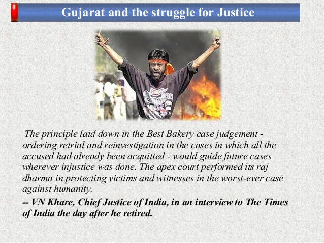 Gujarat and the struggle for Justice