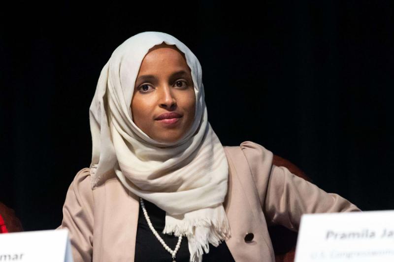 Ilhan Omar, a Somali-born lawmaker,