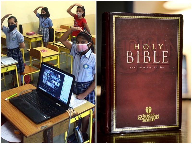 Karnataka: Hindu Janajagruti focuses on ‘Bible in classrooms’, after hijab controversy