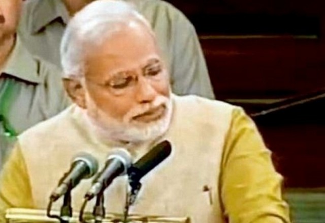 Modi Crying
