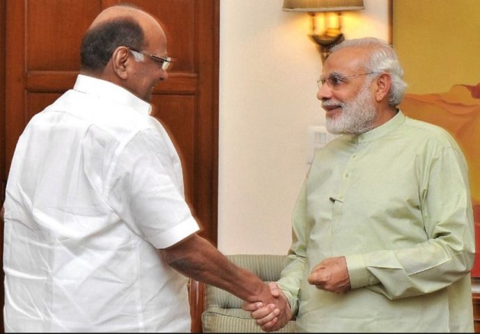 Modi and pawar