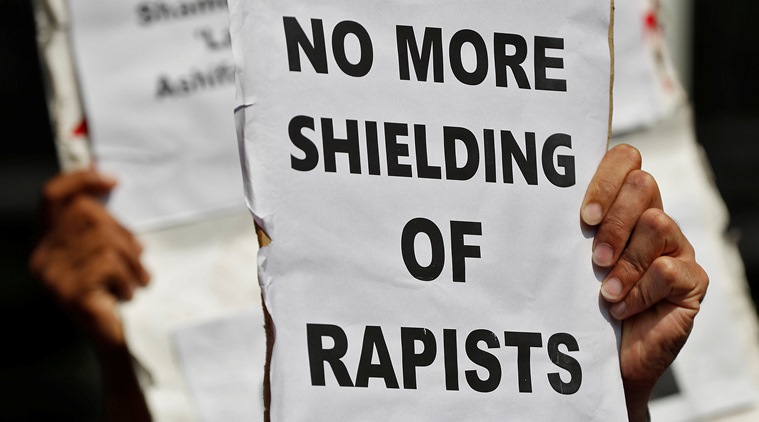 protest against rape