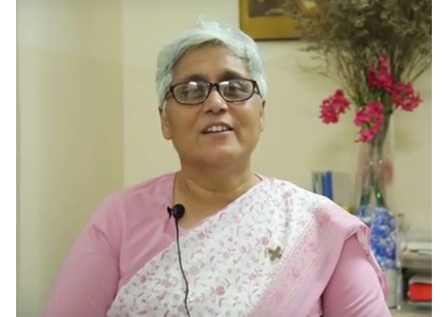 Sr. Anita M. Braganza, Provincial Superior of the Sisters of Loreto, South Asia. - RV