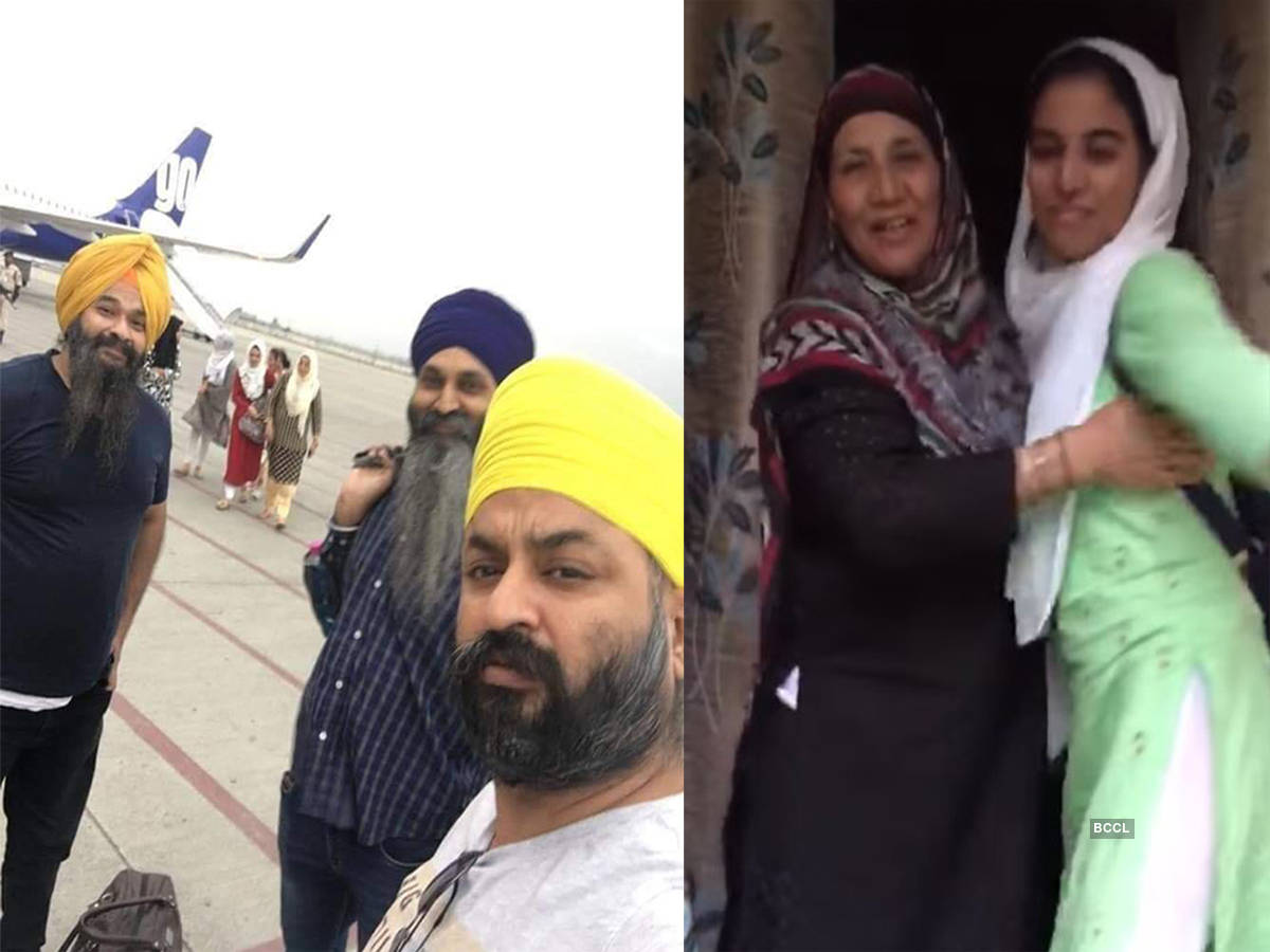 sikh helping kashmiri girls