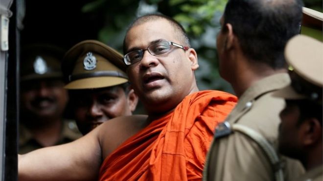 Sri lankan Monk